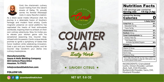 Counter Slap: Zesty Herb Seasoning