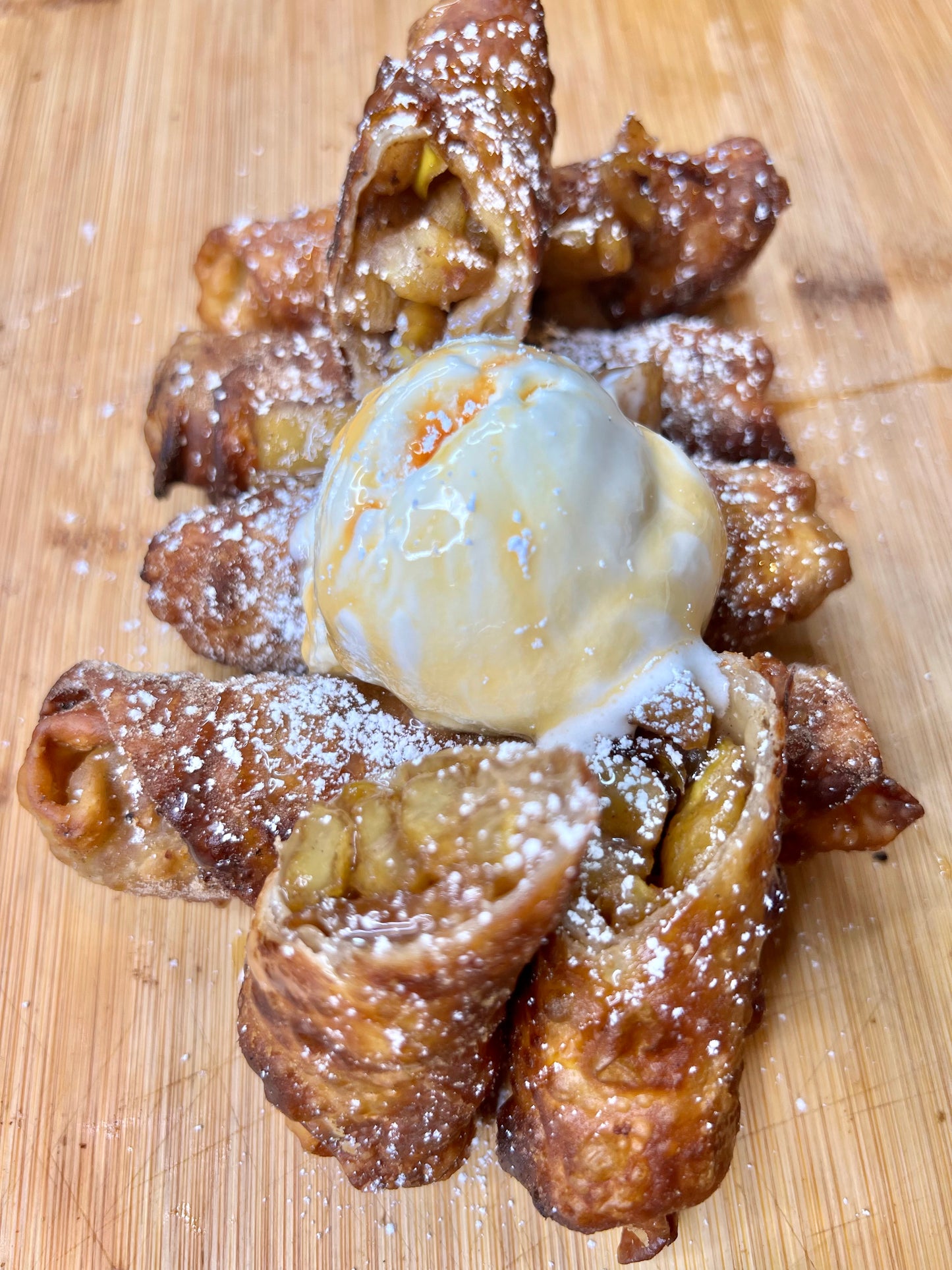 Apple Pie Egg Rolls