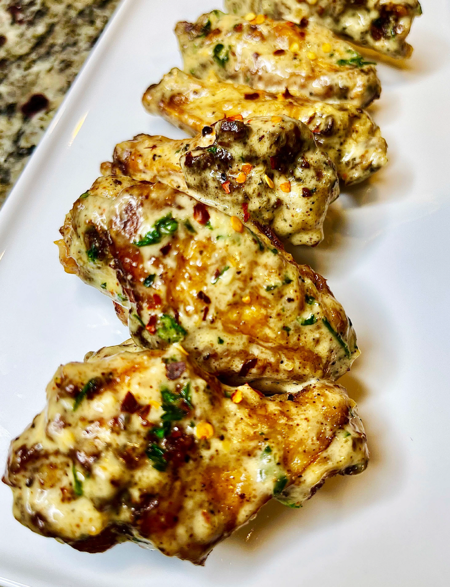 Spicy Alfredo Wings