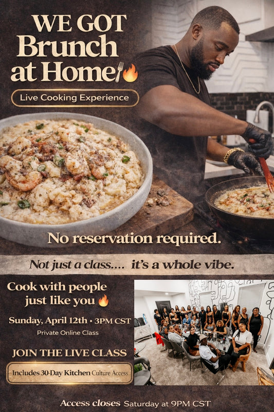 Sunday Kitchen Sessions (Virtual Cooking Class)