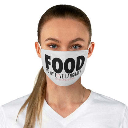 Food Is My Love Language (Face Mask)