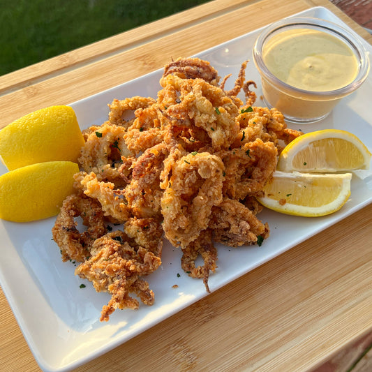 Golden Fried Calamari